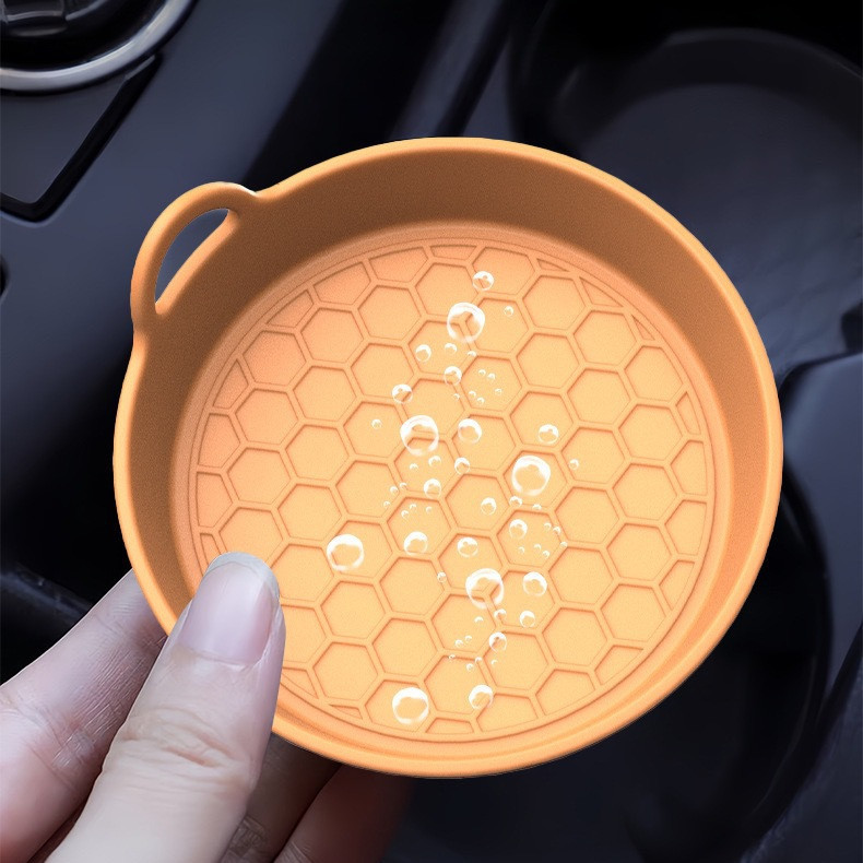 Cross-border Car Non-slip Coaster Car Storage Mat General Motors Interior Supplies Car Silicone Cup Mat Waterproof