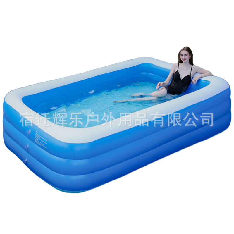 Children's Inflatable Swimming Pool Pvc Household Outdoor Adult Pool Foldableable Infant Swimming Pool Play Water Waterproof