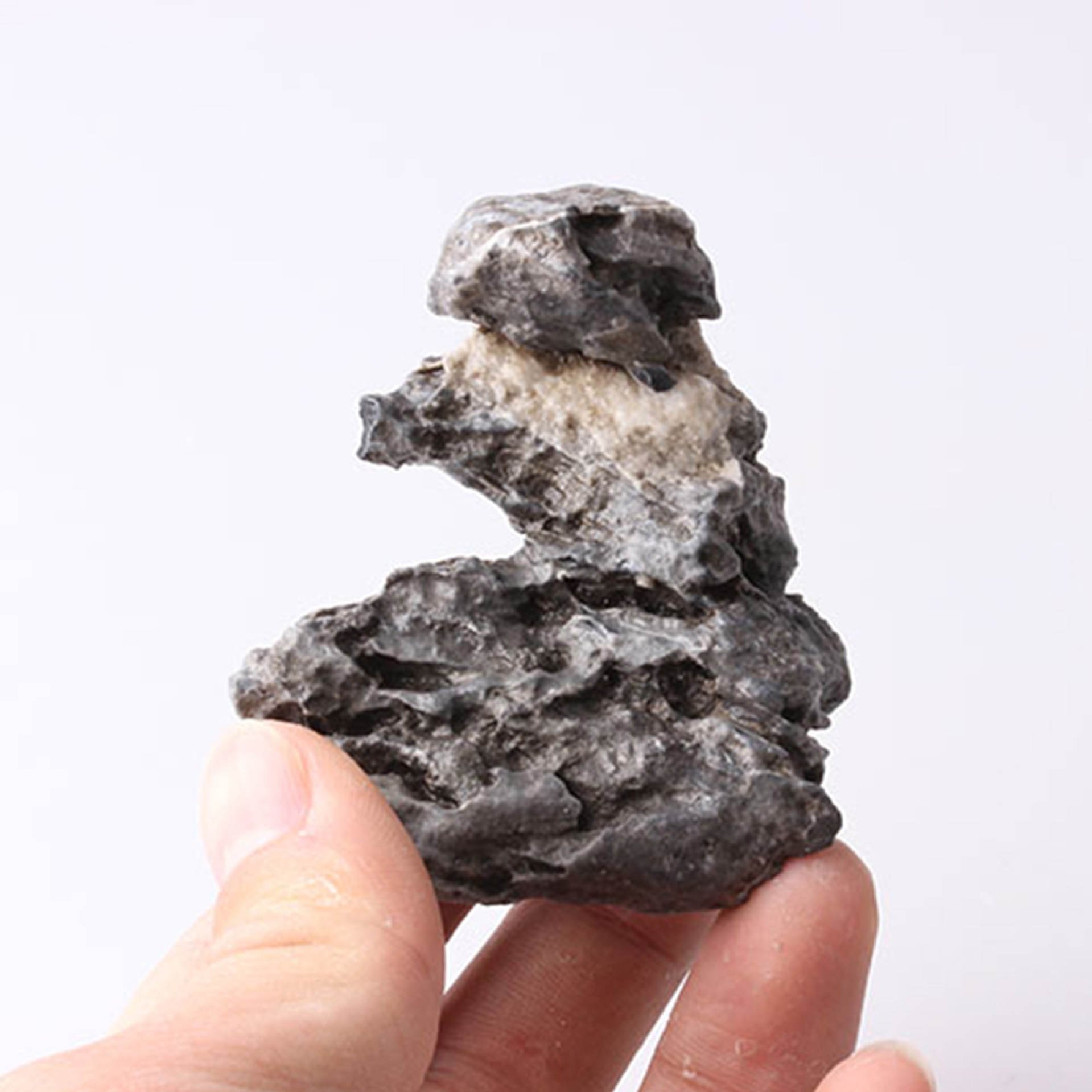 Moss micro landscape landscaping material decorations natural rockery quartz stone DIY assembly ornaments