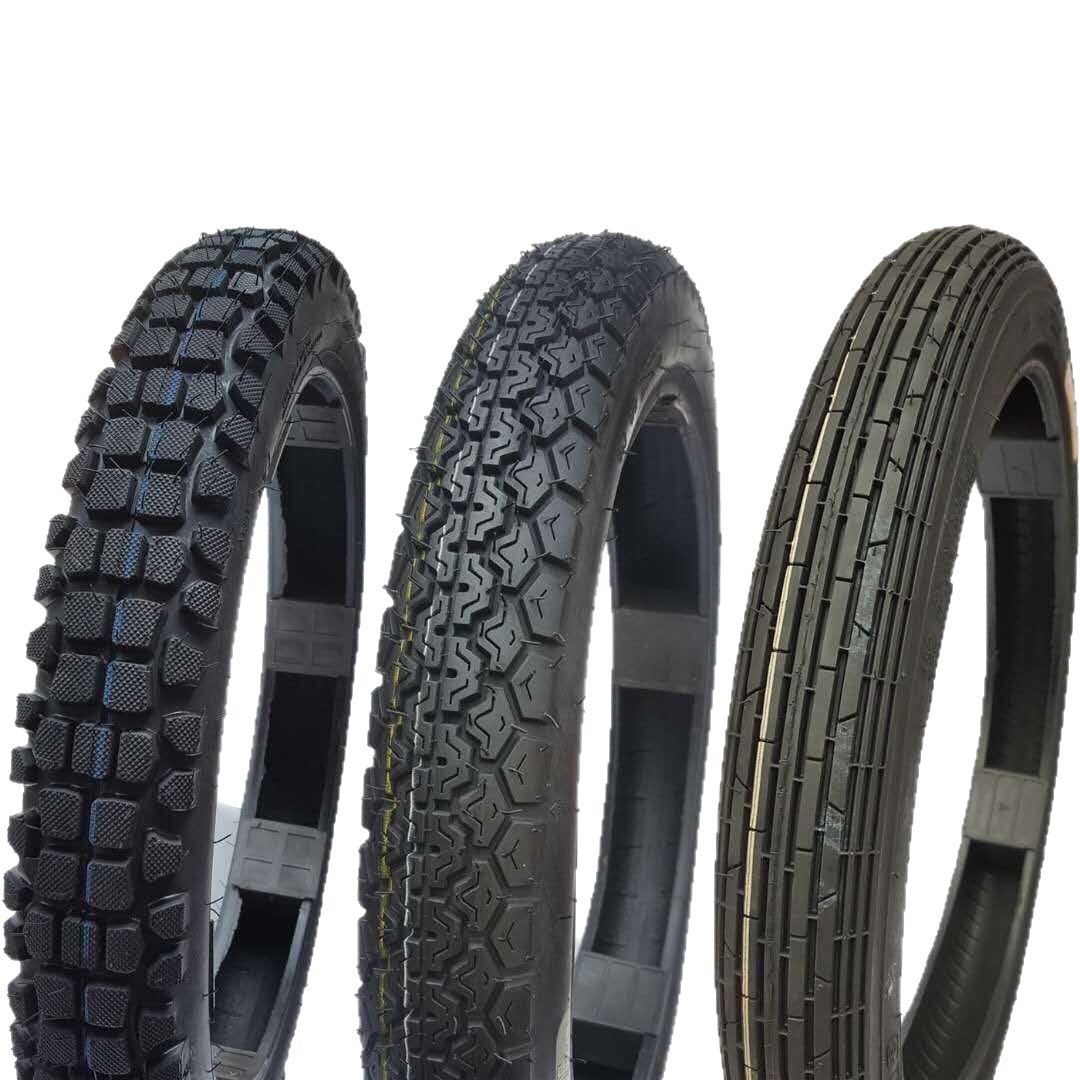 2.50 250 2.75 275 300 3.00-18-17 Motorcycle Tire Straight Pattern Wear-Resistant Off-Road Vacuum Inner