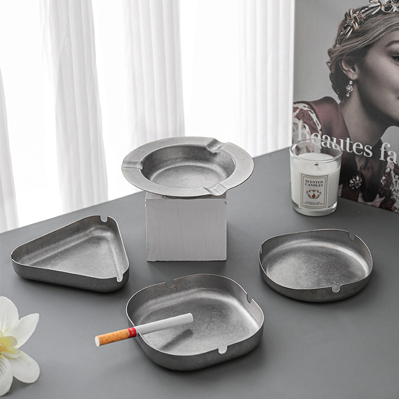 304 нержавеющая сталь креативный ретро пепельница сигар USB новинка для уличного использования удобная пепельница оптом для дома