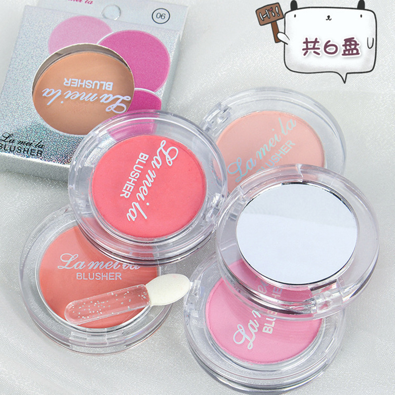 Monochrome Ice Blush Ins Brightening Color Durable Natural and Delicate Vigor Women's Rouge