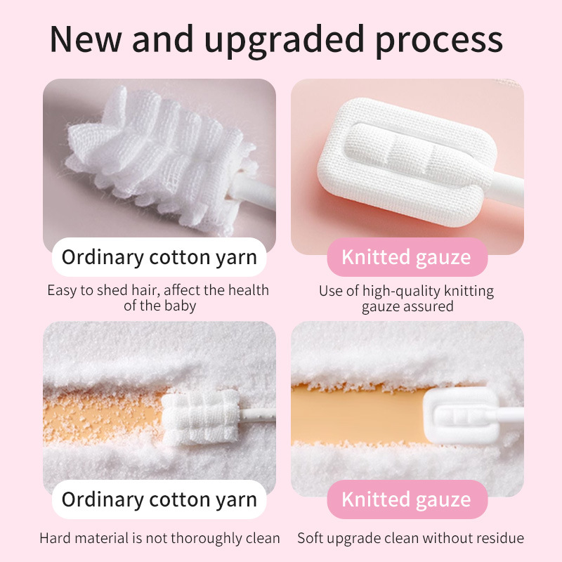 No glue forging Baby Oral Cleaner Baby Tongue Cleaner Baby Oral Cleaner