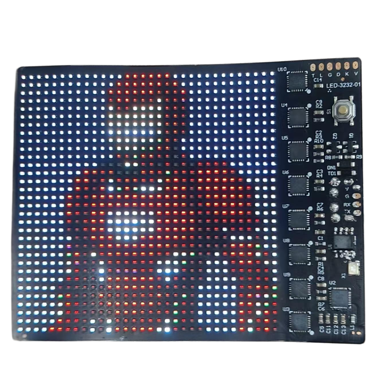 Odm Customized Desktop Pixel Screen, Eye Screen, Mask Screen, Ai Toy Screen, Car Flexible Screen, Car Tail Light