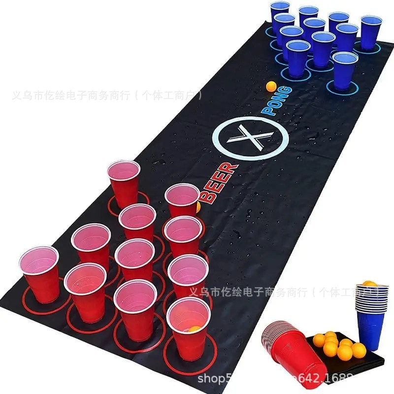 Cross-Border Popular Tabletop Game Tablecloth for Multi-Person Parties and Entertainment Props to Create Atmosphere for Multi-Person Game Tablecloths