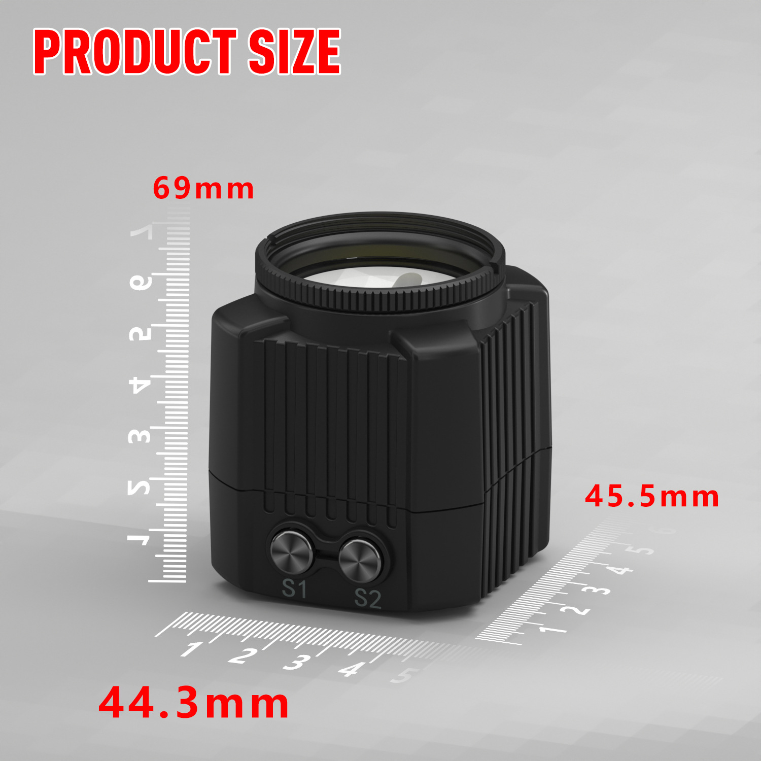 Cross-Border Portable Diving Fill Light Led Waterproof Lighting Outdoor Gopro Sports Camera Underwater Photography Light