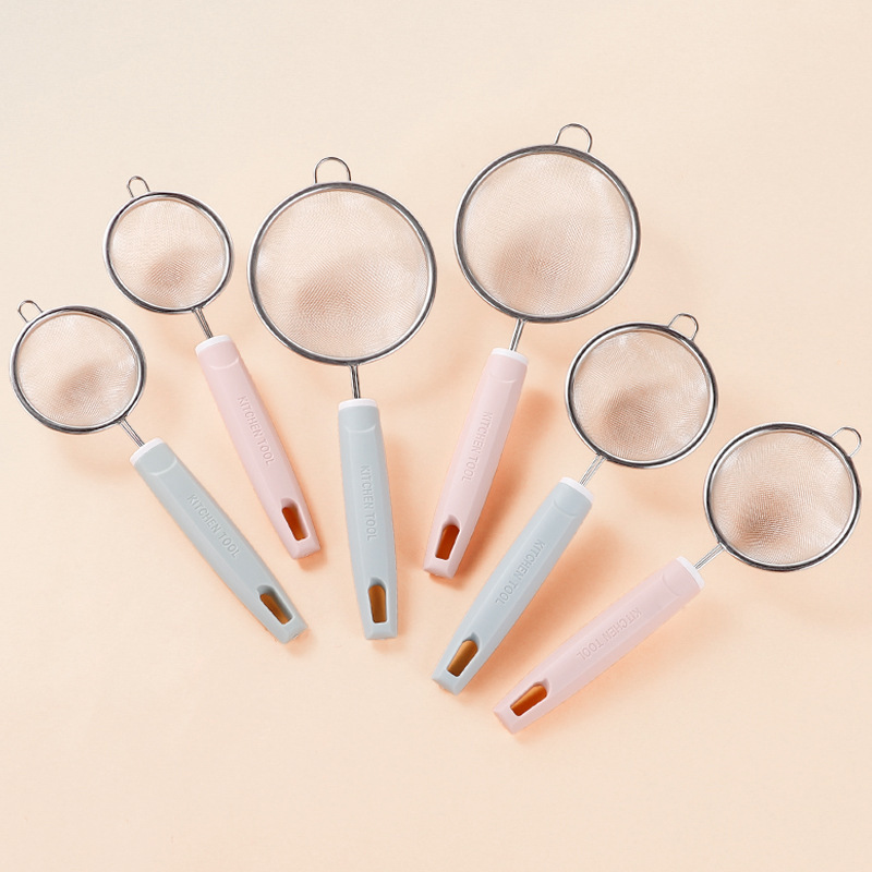 Filter Mesh 30 Mesh Fine Baby Food Supplement Tool Filter Kitchen Stainless Steel Egg Bird's Nest Colander