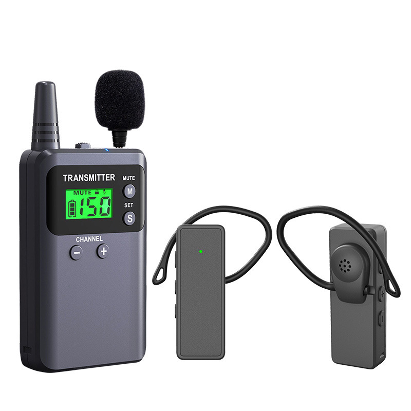 Wireless Tour Guide for One-To-Many Tours, Factory Visit Museum Tour Guide, One-To-Many Tour Guide Headset