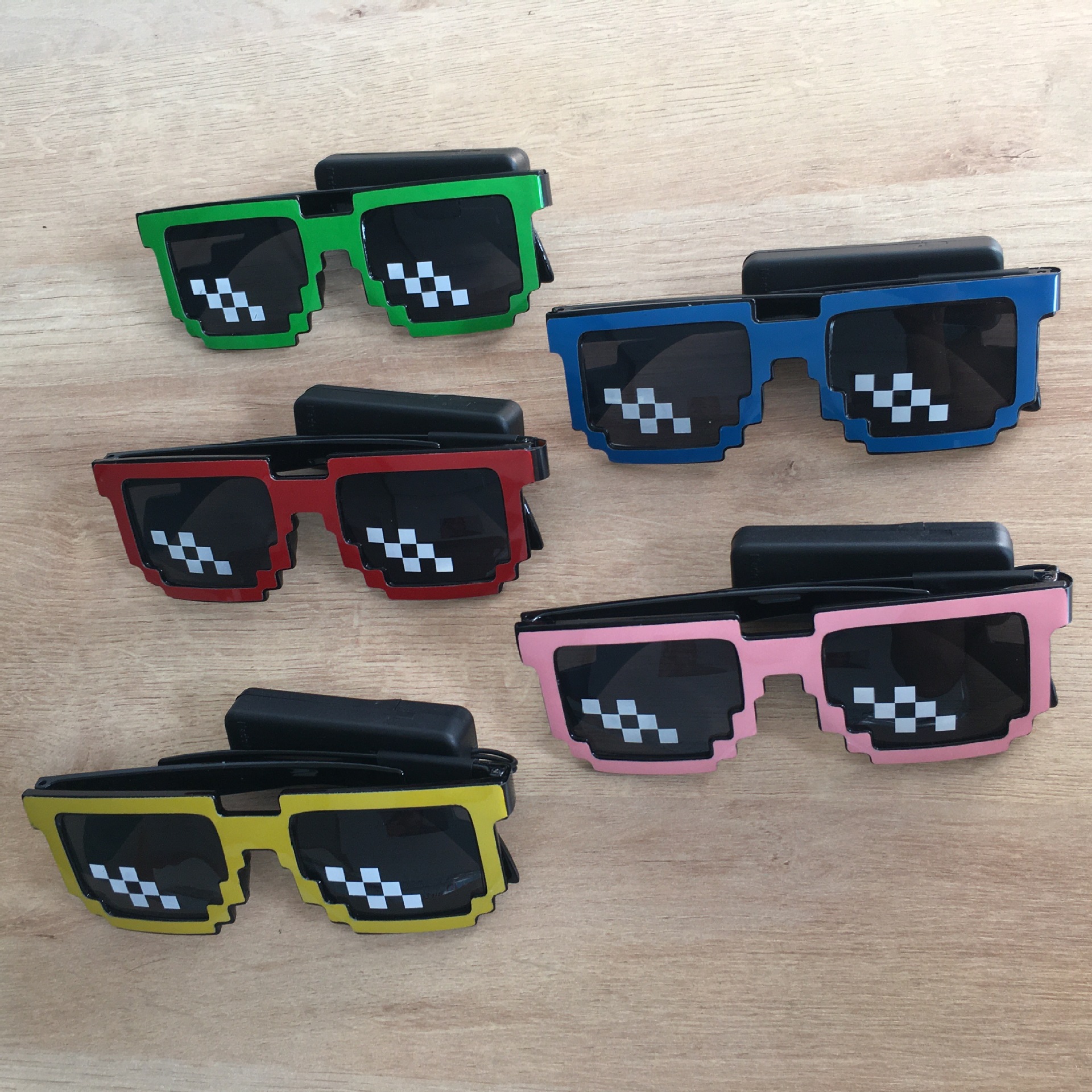 New Luminous Glasses El Luminous Film Semi-Finished Wireless Flash Disco Dance Cool Decorative Film Cold Light Film