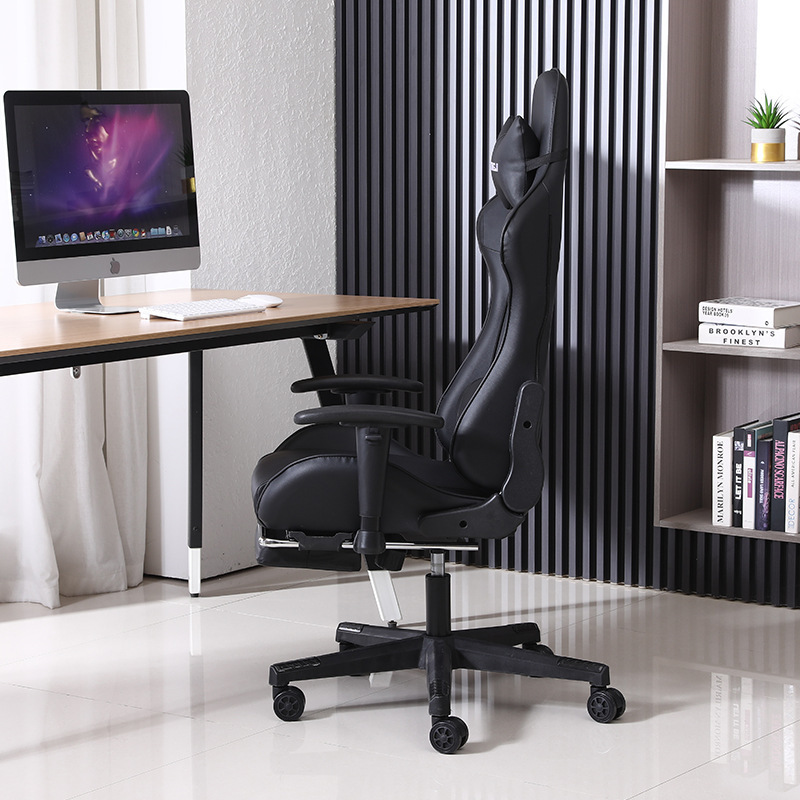 Factory Direct Sales E-Sports Chair Lift Armrest Game Console Special Swivel Chair Boss Chair Style Table and Chair Combination Office Chair