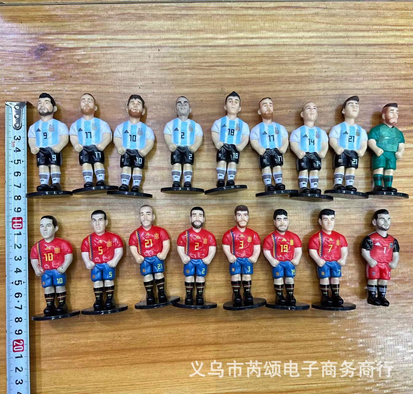 A variety of football star doll Football Star Doll car decoration doll cross-border e-commerce toys