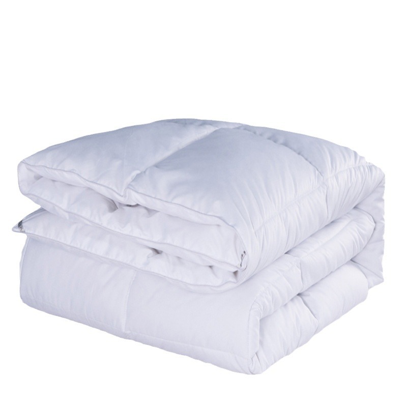 Hotel hotel sanding quilt core whole imitation silk cotton thickened winter quilt air conditioning quilt four seasons spring and autumn homestay quilt bedding