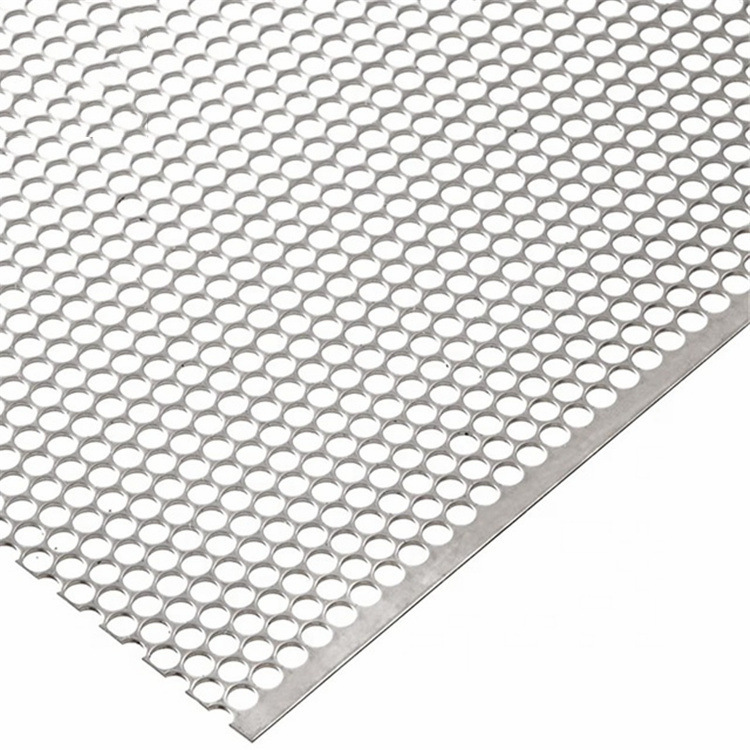 Suzhou Stainless Steel 0.5mm Plate Thickness Perforated Plate Galvanized Material 1mm Thickness Rolled Porous Plate Factory