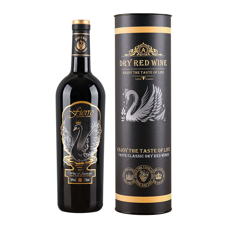 Australian Imported Red Wine Gift Box Source Winery Wholesale Dry Red Live Broadcast Private Domain Mall One-Piece Drop Shipping Wine