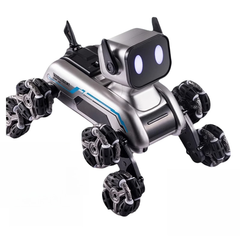 Remote Control Smart Robot Dog 2025 New Model Electronic Dog Robot Ai Artificial Voice Boy Gift Tiktok Trending