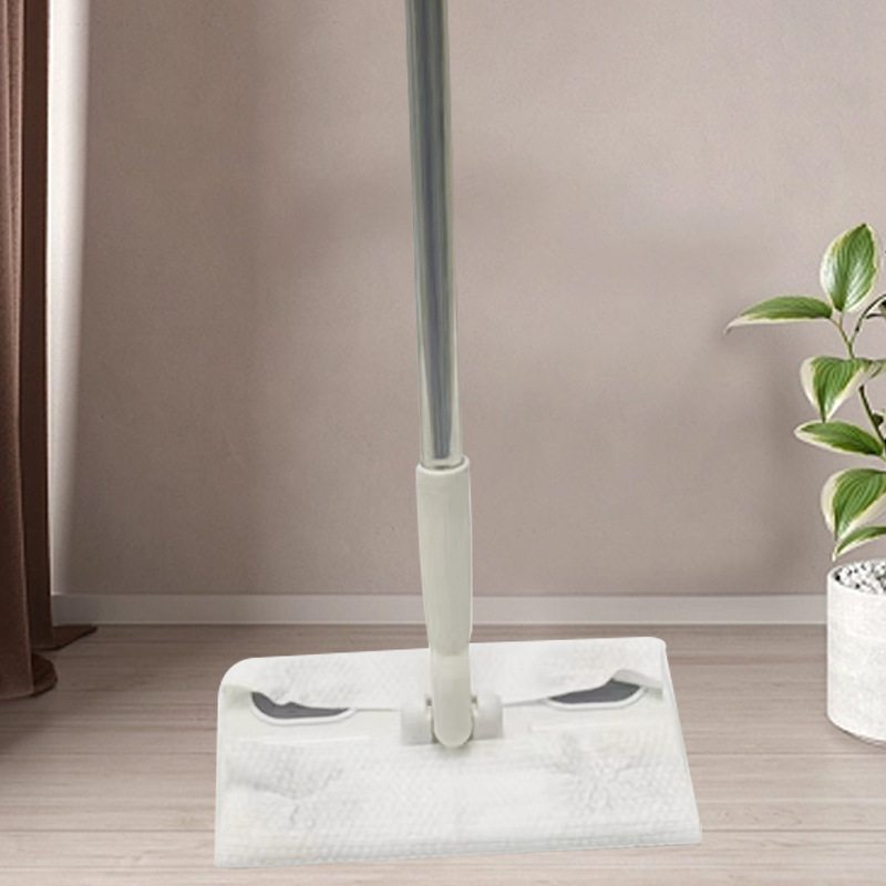 Ленивая плоская швабра с лицевой тканью, одноразовая, вторичное использование плоской швабры