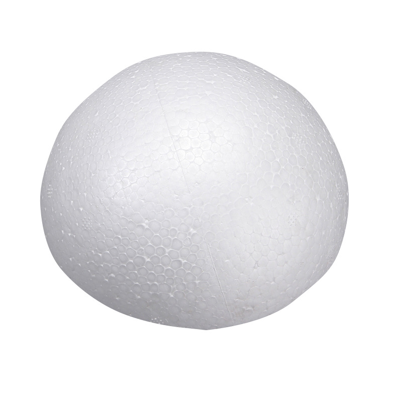 Factory direct supply styrofoam hemisphere kindergarten art handmade DIY material semicircular ball model