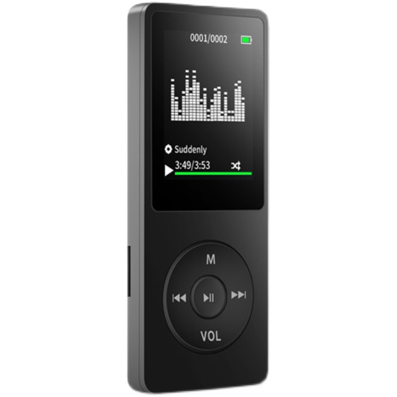 Plug-in card and put mp3 player with screen mini student mp4 long cute music Walkman recording pen