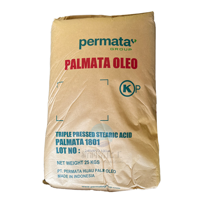 Stearic Acid 1801 Indonesian Green Treasure Stearic Acid 18 Acid Polishing Powder Emulsifier