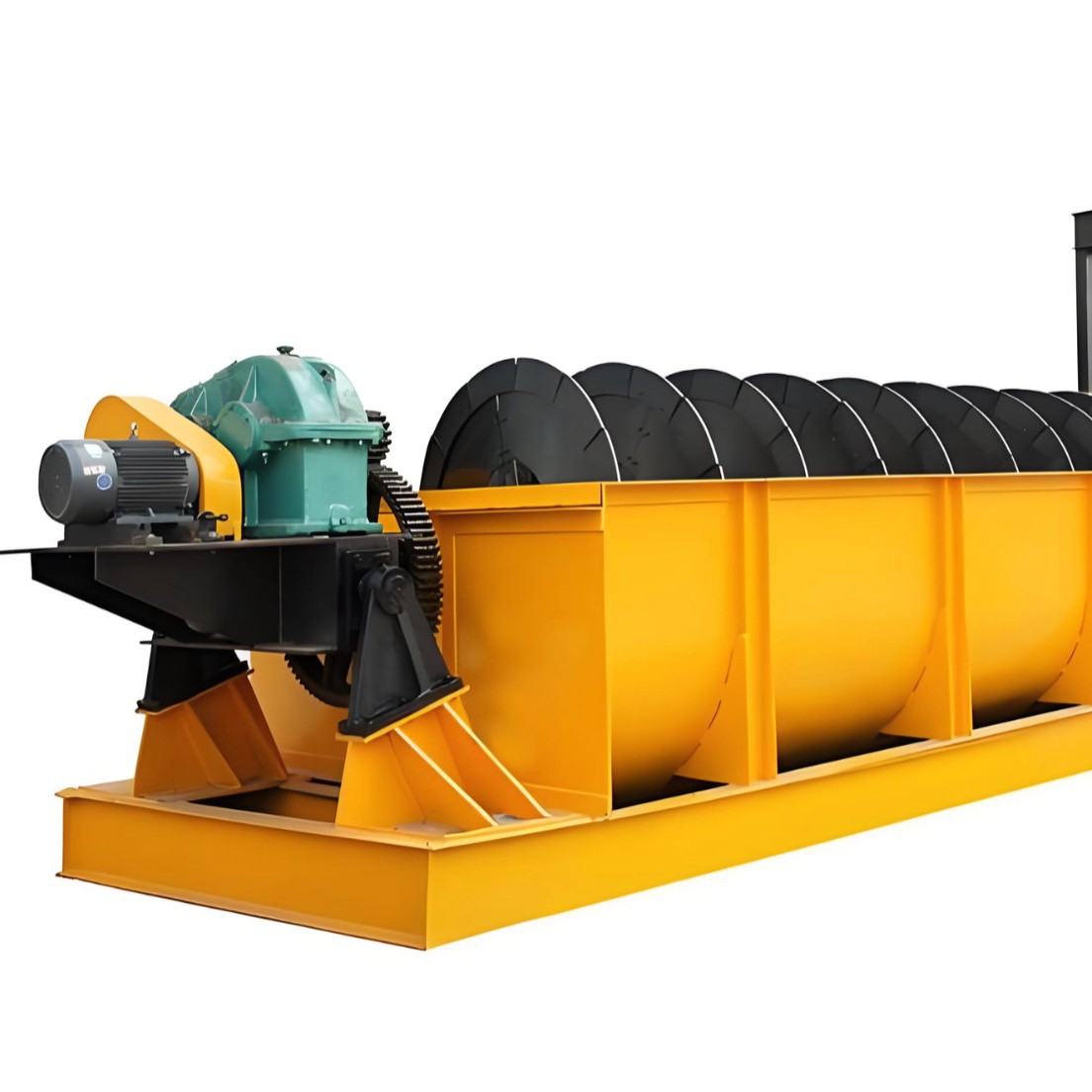 Spiral Classifier Automatic Spiral Sand Washing Machine Equipment Small Loss of Fine Sand Mining Spiral Classifier