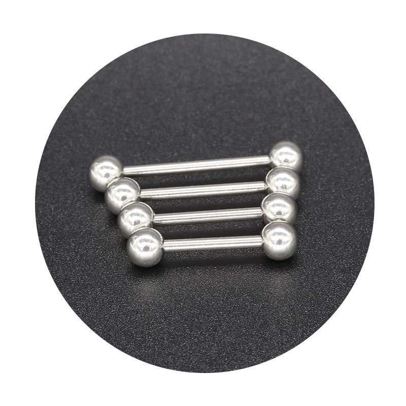 Stainless steel tongue Nail Manufacturers directly for human body piercing jewelry European and American fashion simple jewelry wholesale manufacturers