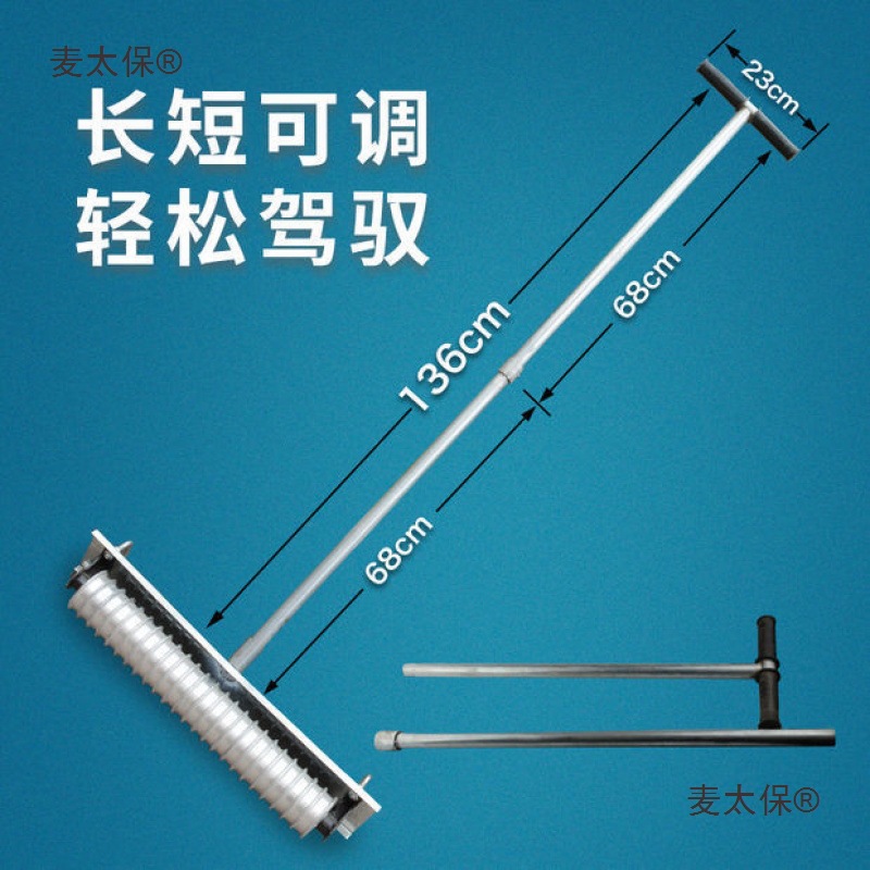 Manual Grooving Machine for Concrete Roads, Road Cutting and Embossing Machine, Pavement Embossing Roller, Metabo