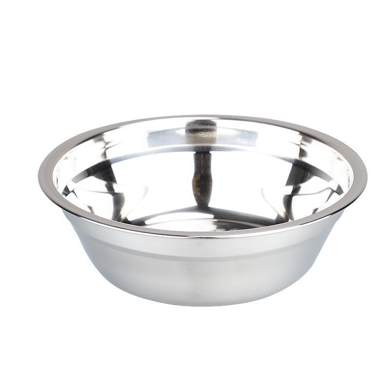 Stainless Steel Soup Pot Household Egg-beating and Wash Pot Canteen Meal Pot Kitchen Dice Small Pot Vegetable Washing Multi-purpose Pot