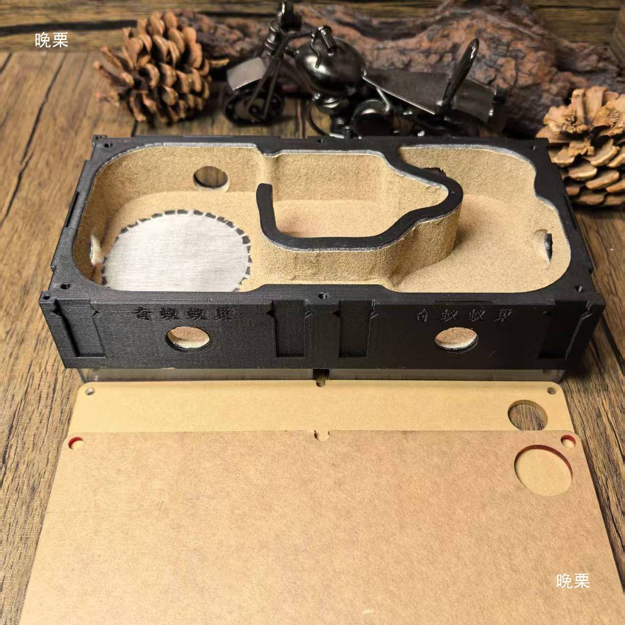 (Fourth Generation) Qiyi Ant Nest Module Nest Flat Nest 3D Printed Concrete Nest Wooden Nest Ceramic Nest Drawer