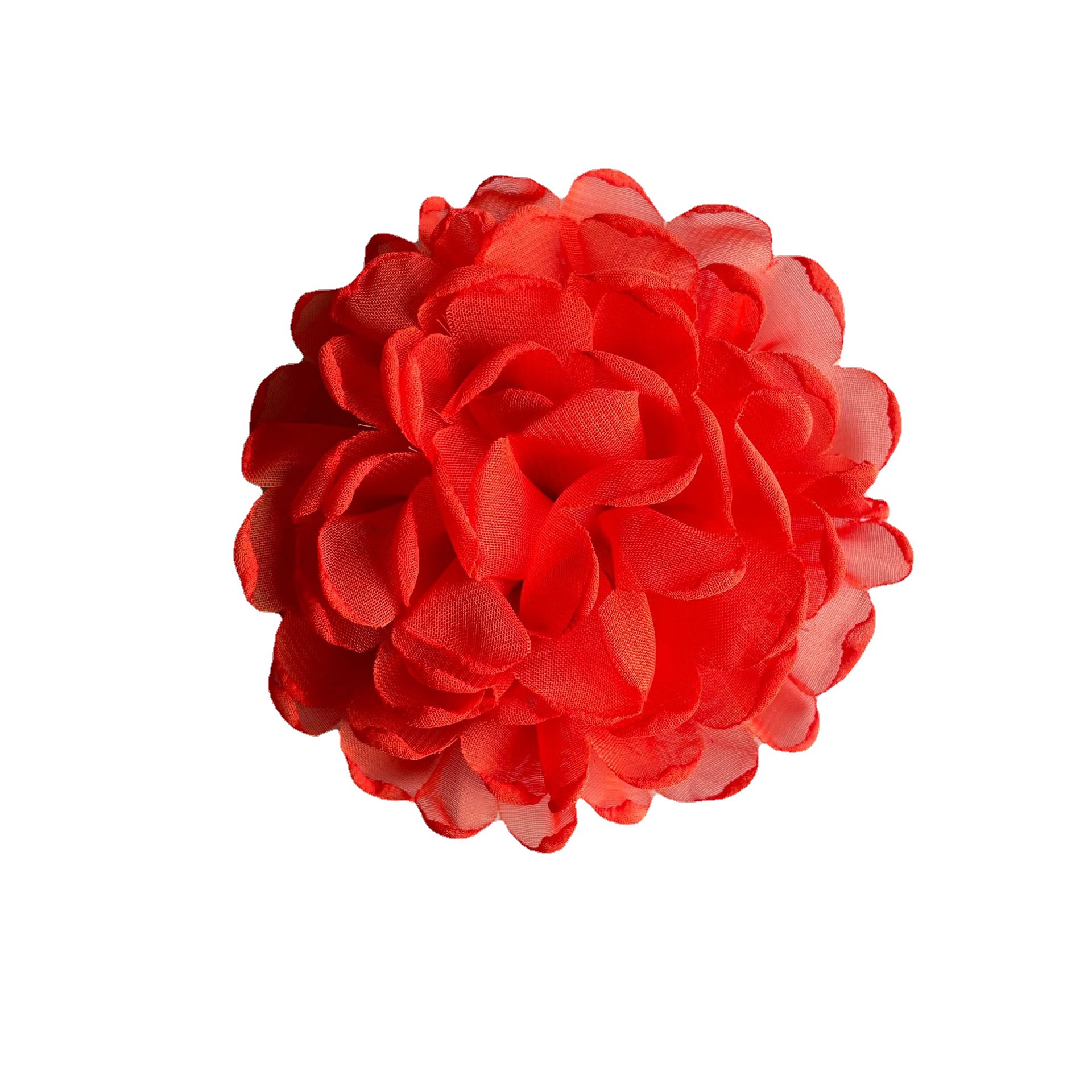 Burned edge chiffon flower clothing shoes and hats accessories children's hair accessories headband flower jewelry diy accessories cloth flower 10cm