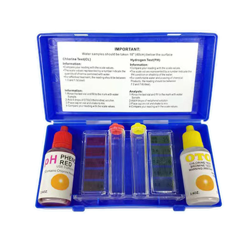 Water Quality Ph-Residual Chlorine Oto Swimming Pool Drinking Water Spa Rapid Test Reagent Cross-Border Direct Sales