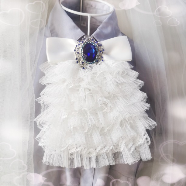 Косплей, аниме, тяжелая кружевная бабочка, цветочный шарф, аксессуары, сетка, лолита, белый торт