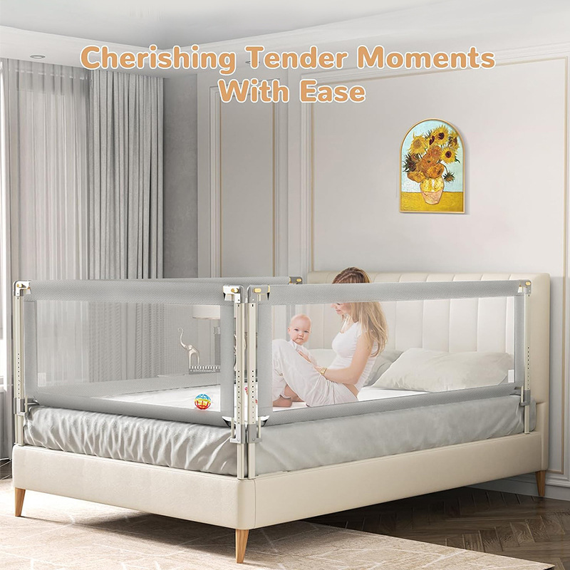 Bed Fence Baby Anti-Fall and Anti-Fall Baby Crib Guardrail Has Ce/Cpc Amazon Cross-Border Exclusive Safety Bed