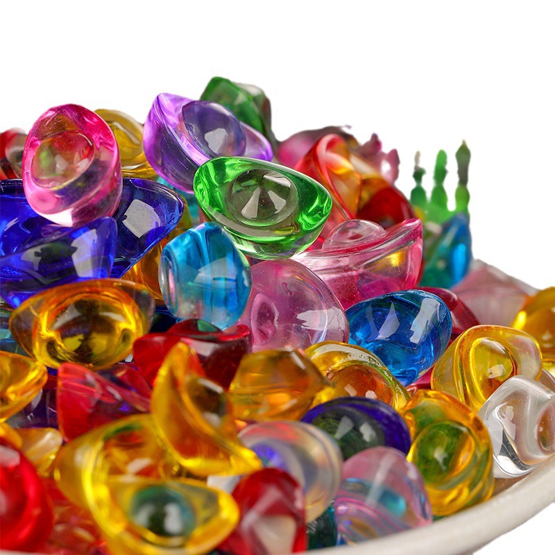 Citrine Ingot Colorful Small Ingot Household Cornucopia Ornaments Housewarming Gifts Entrance Living Room Decorations