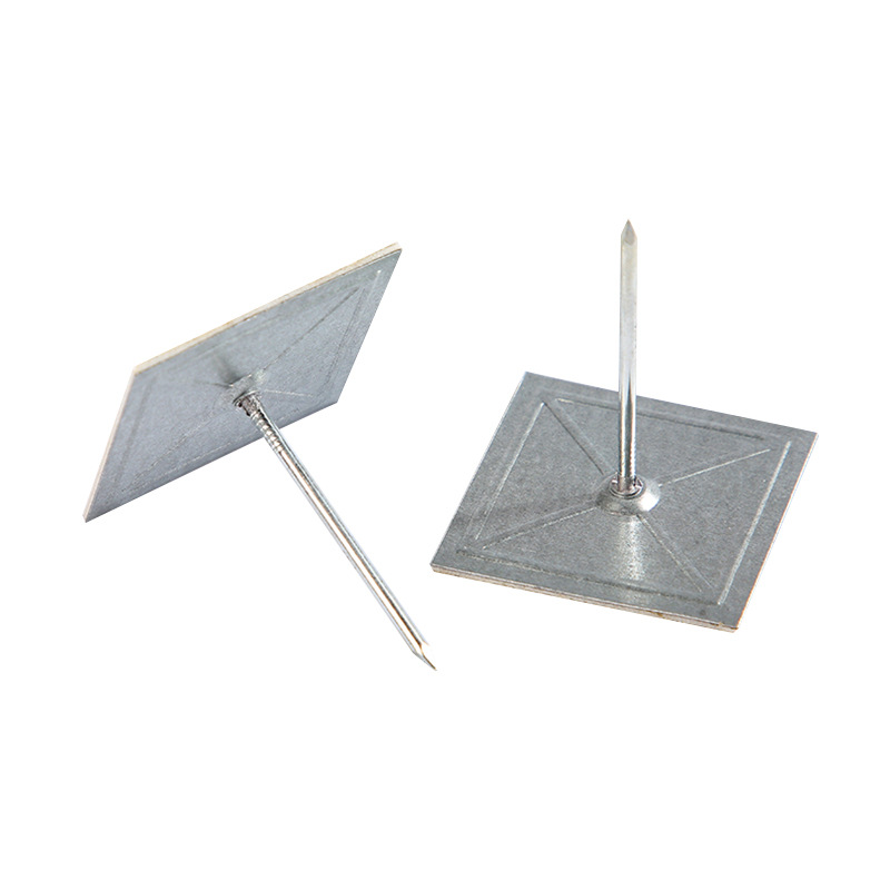 Factory Direct Supply of Galvanized Iron Self-Adhesive Insulation Nails, Construction Aluminum Insulation Nails, Thermal Insulation Pipe Pipes in Stock