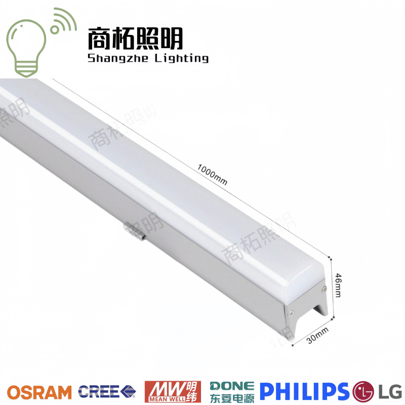 Прямые продажи с завода уличный водонепроницаемый светодиодный линейный свет цветной 512 внешний контроль ограждения трубка бесшовное соединение контурный свет