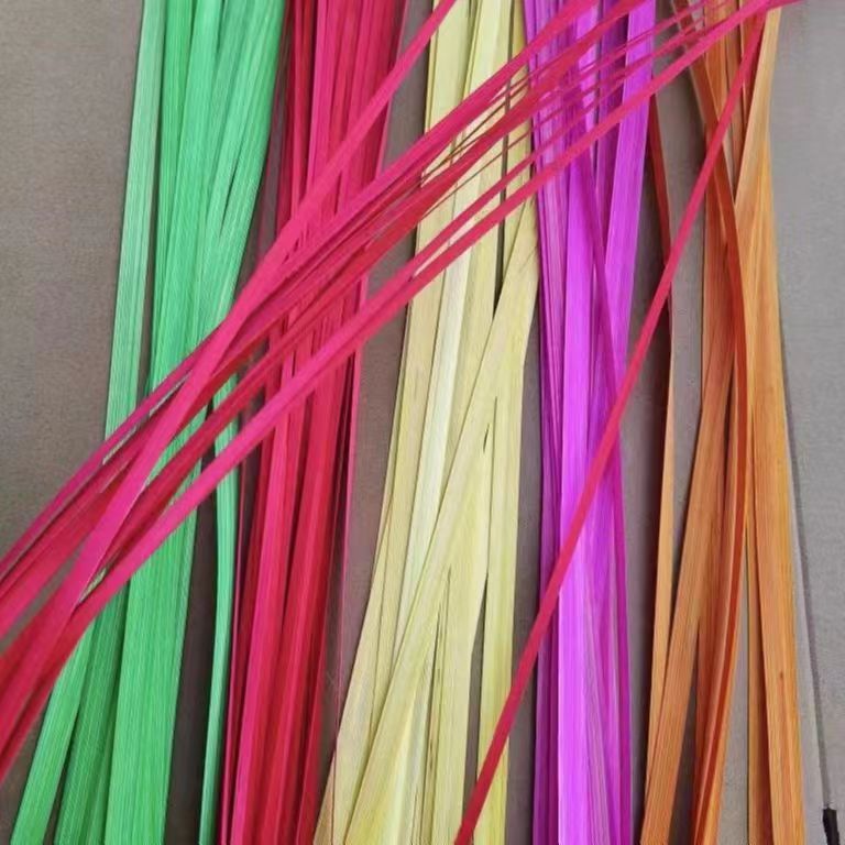 Ручные бамбуковые полоски, производители бамбукового шелка оптом, обработка бамбукового плетения, бамбуковый веер, материалы для DIY, сумка, детская ручная роспись бамбуком