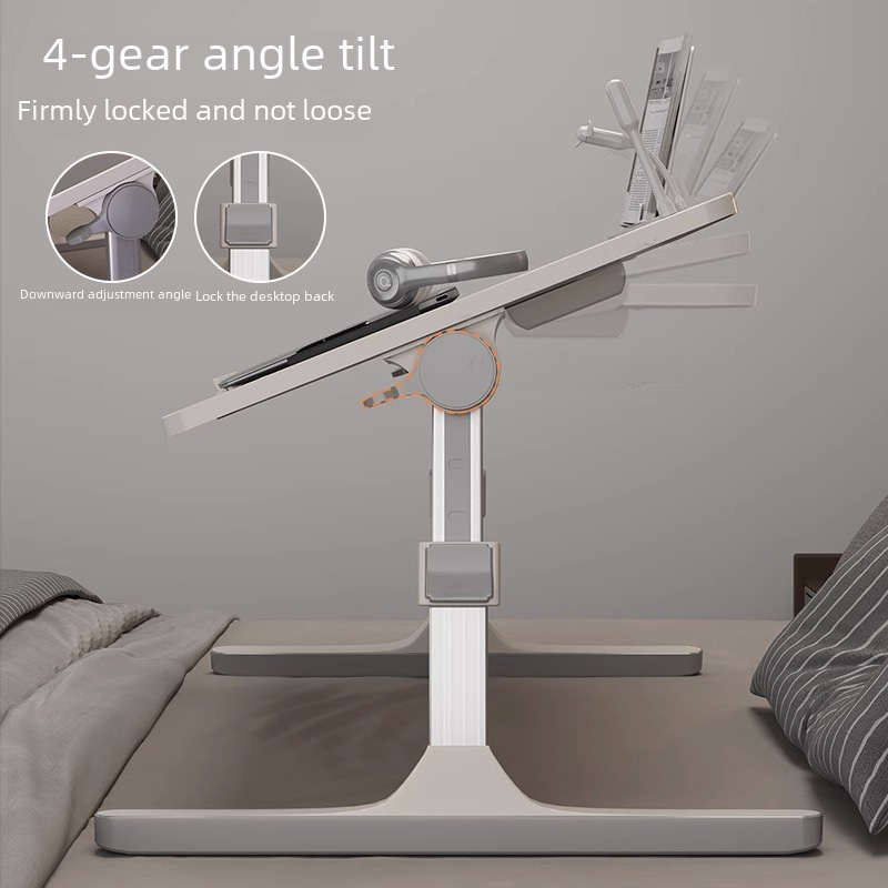 Small Bed Table, Liftable Computer Table, Student Dormitory Foldableing Table, Simple Home Simple Bedroom Study Desk