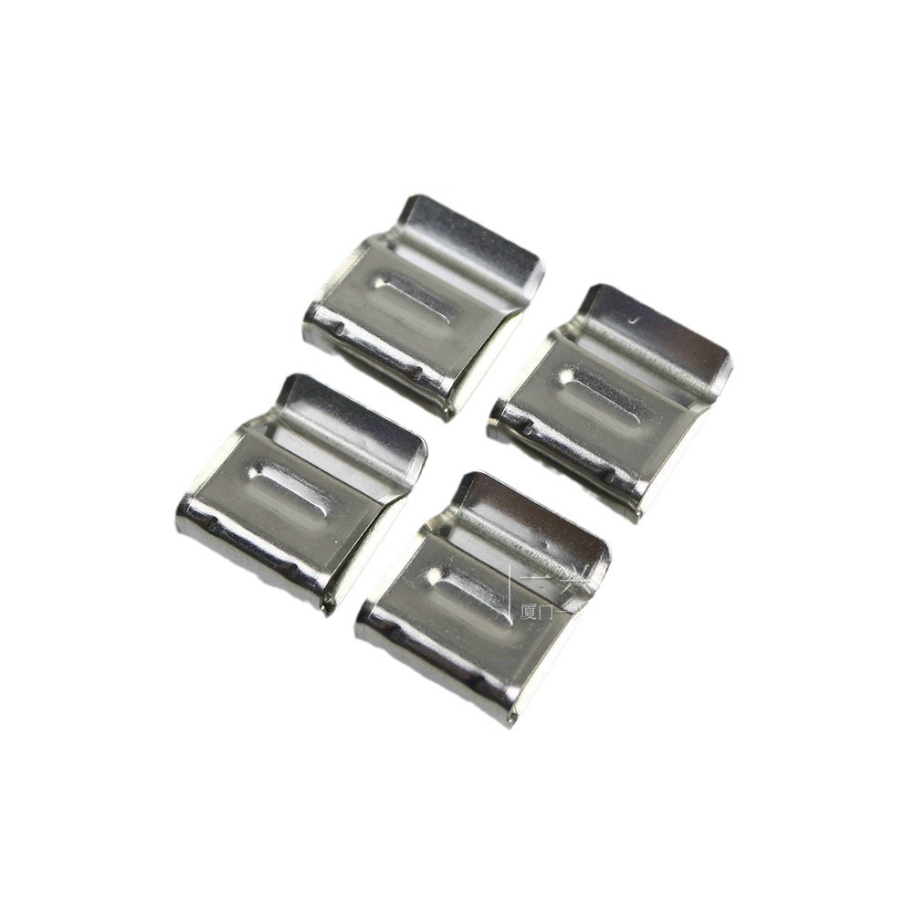 Solar photovoltaic cable clamp 304 solar stainless steel 4 Square 2 clamp photovoltaic clamp