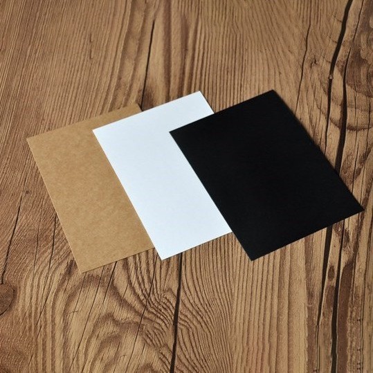 DIY blank postcard/hand-painted card/graffiti card/word card/double-sided blank cardboard