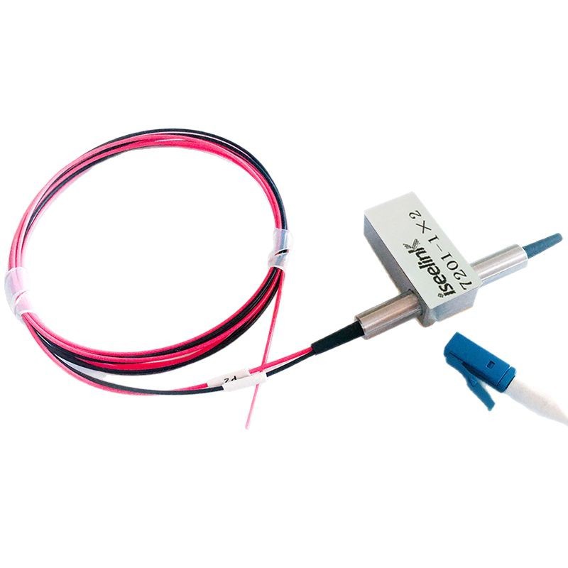 1×2 Relay Optical Switch Mechanical Single Multi-Mode Lc/Fc/Sc/St Non-Locking 1310/1550/850Nm