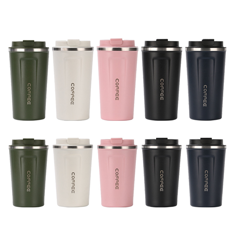Summer Cold Stainless Steel Water Cup Thermos Coffee Cup Double Layer Car Cup Gift Cup Wholesale Logo Customization