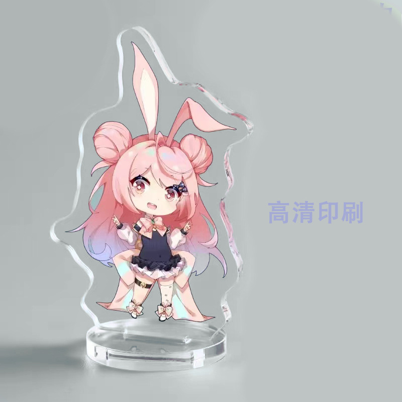Acrylic Portrait Stand Ornaments ins Creative Cartoon Star Pet Laser Desktop Pendant Jewelry Customization