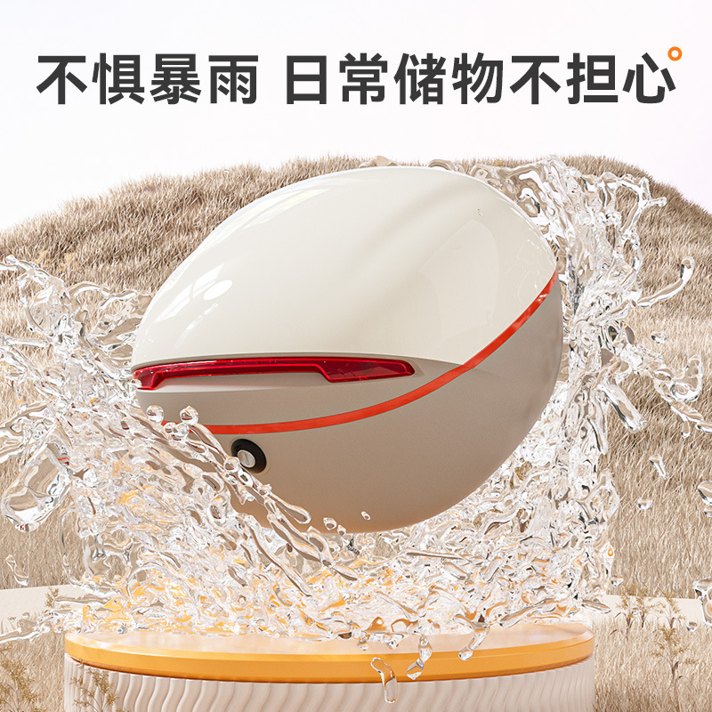 Universal Electric Vehicle Trunk for Aima and Yadea, Suitable for Scooter Backrest, Tail Box, and Battery Storage