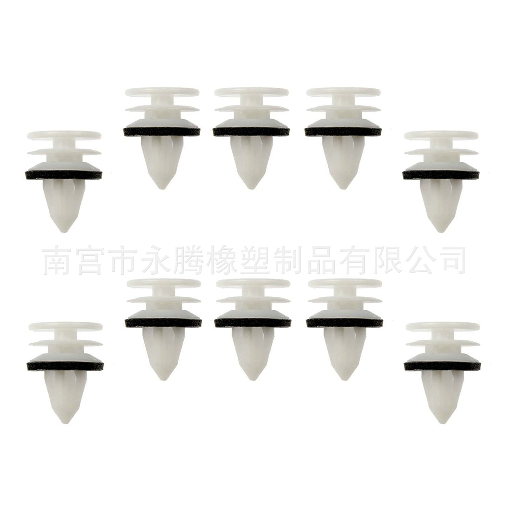 11519031 car buckle car door panel interior fixing buckle cross-border with shockproof washer plastic buckle