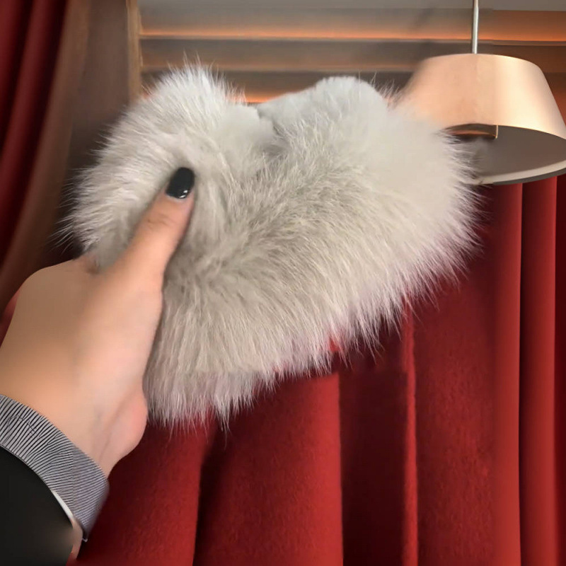 Girls' Winter Velvet Outwear, Kidsren's Long-Sleeved Scarf Collar Outerwear, Fashionable Kidsren's Clothing, Little Girl's Cloak and Cloak Jacket