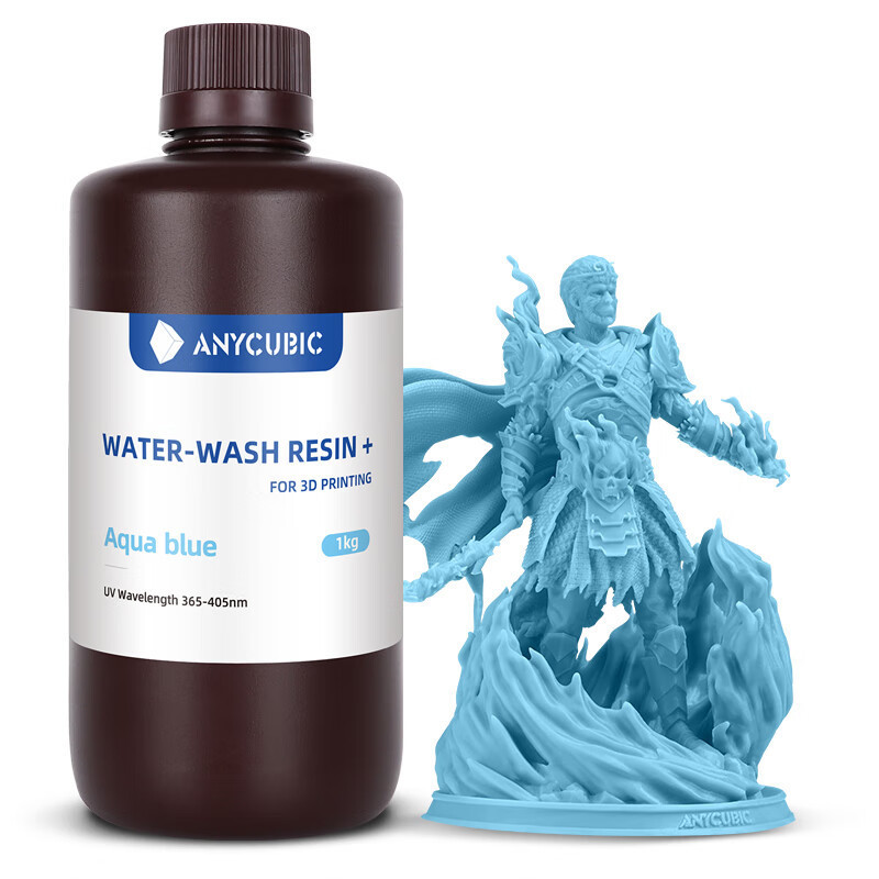 Anycub Washed Resin + Light-Curing Lcd Printer Photosensitive Resin Consumable Material 1000g Waterable
