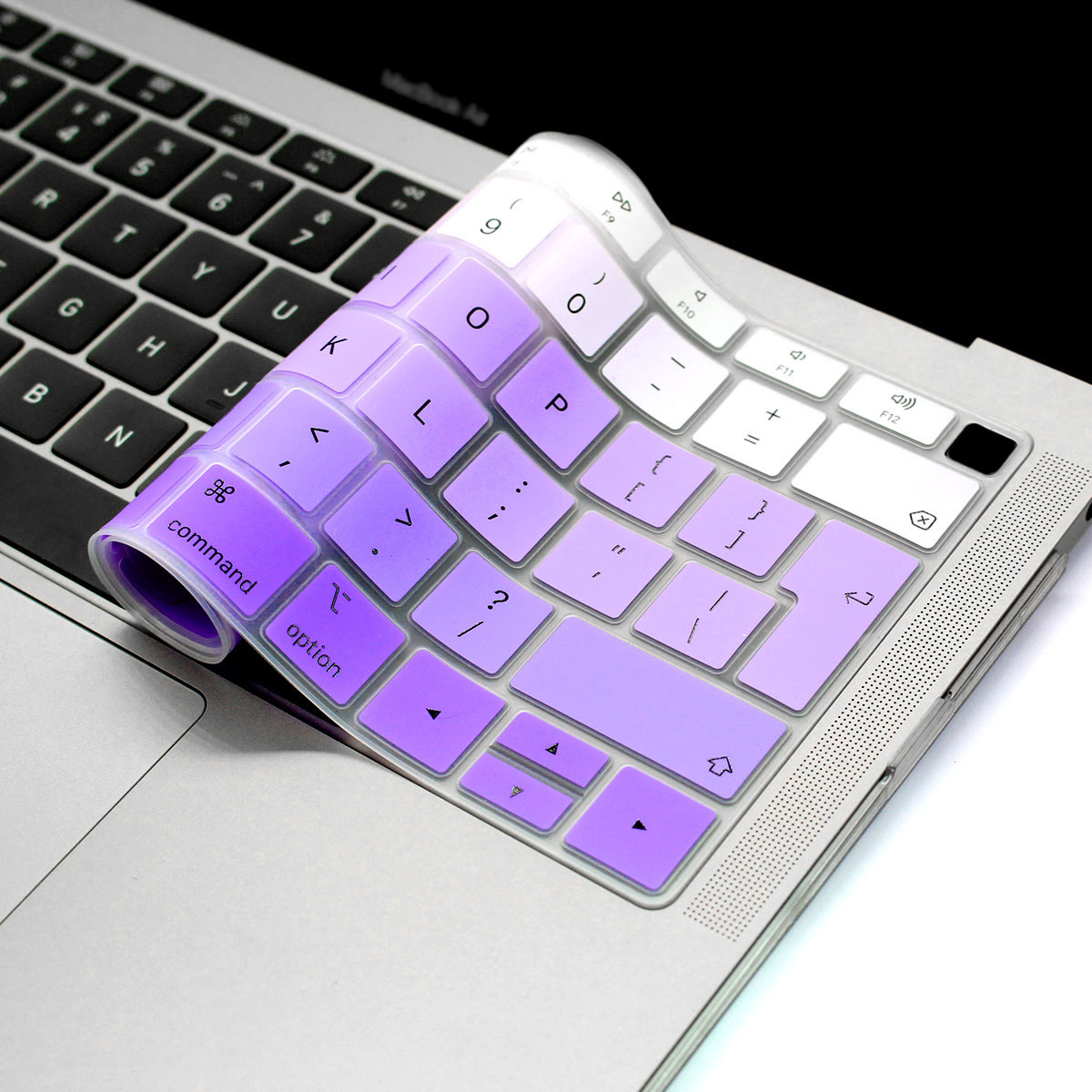 Suitable for Apple Notebook Keyboard Film Air European Version Multi-Color Gradient Keyboard Protective Film 13.3inch Pro Customized