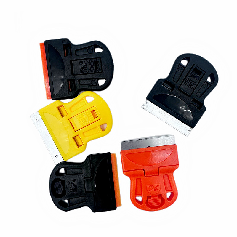 Amazon cross-border hot sale blade multifunctional cleaning scraper double-headed glue removal small blade car film tool