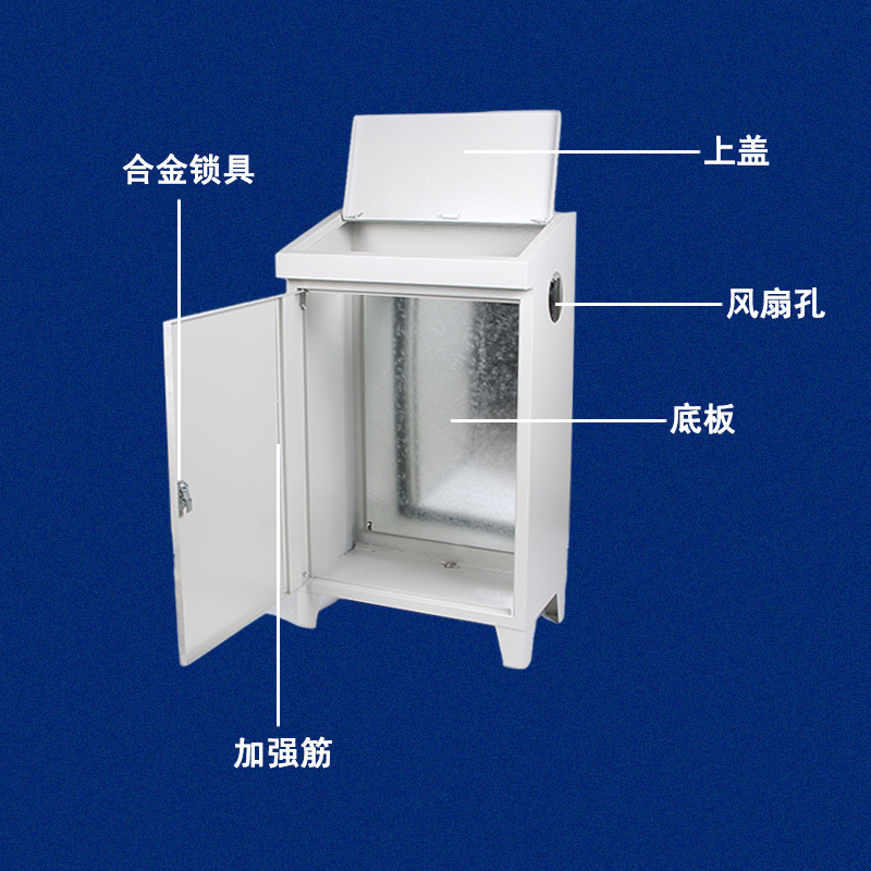 Inclined Cabinet Operation Console Plc Control Cabinet Control Box Touch Screen Electrical Control Cabinet Assembly Distribution Cabinet Piano-Style Operation Console