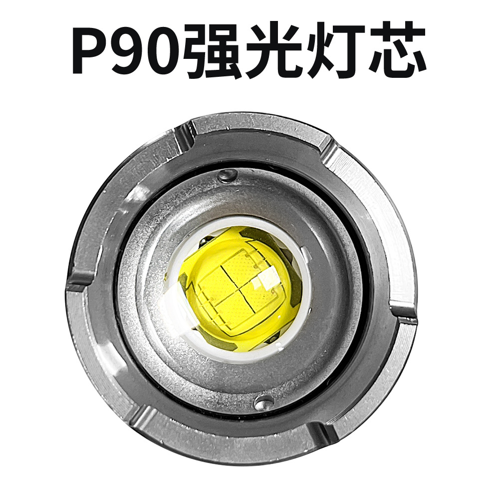 Cross-border new XHP90 telescopic zoom LED hose barbecue light outdoor emergency lighting car repair work light